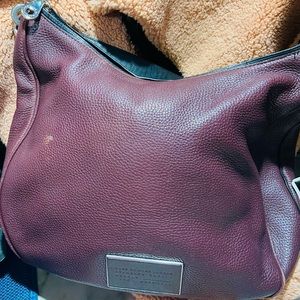 Marc by Marc Jacobs wine leather bag